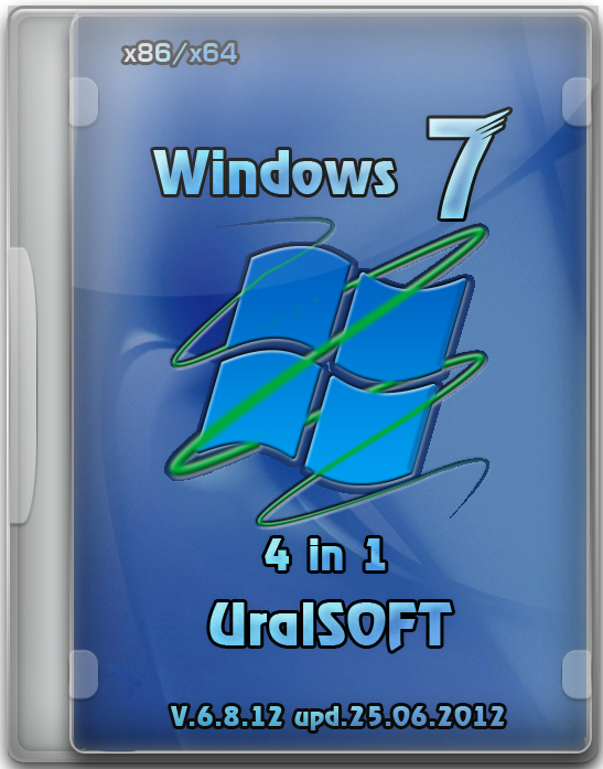 Windows 7 UralSOFT 4 in 1 v.6.8.12